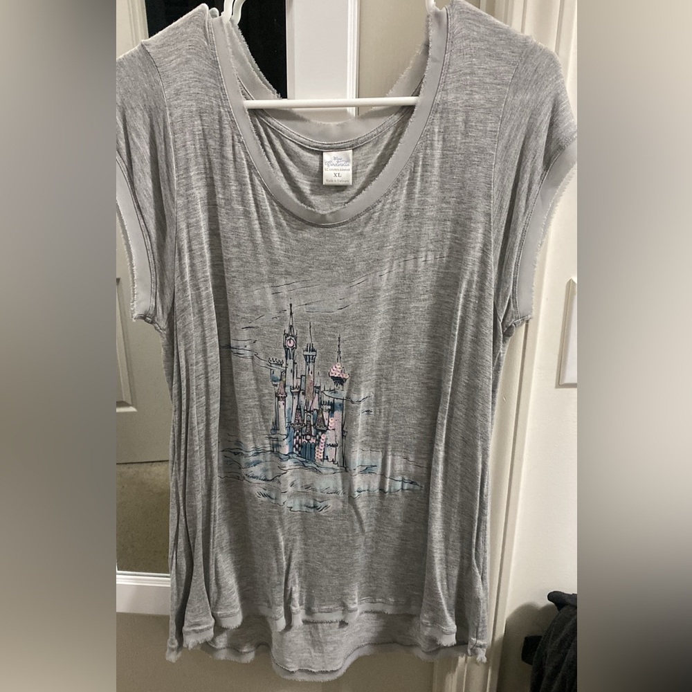 Lauren Conrad Disney castle shirt